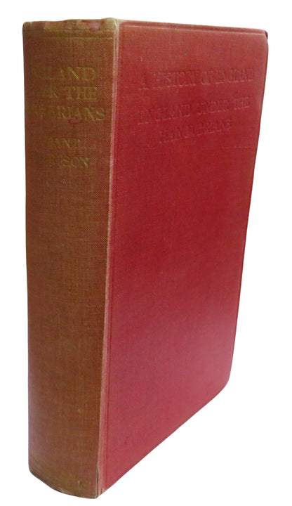 England Under The Hanoverians By C. Grant Robertson 1923 book front cover