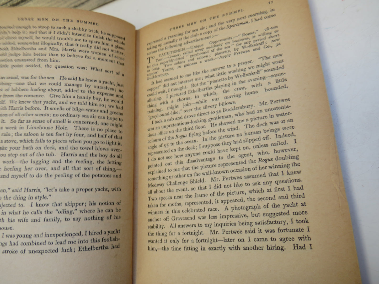 Three Men On The Bummel By Jerome K. Jerome 1945