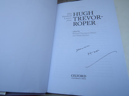 One Hundred Letters From Hugh Trevor-Roper Edited By Richard Davenport-Hines and Adam Sisman 2014 book image 4