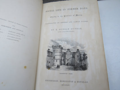 Social Life In Former Days Chiefly In The Province of Moray Illustrated By Letters and Family Papers book image 5
