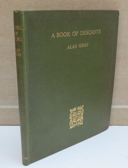 A Book of Descants by Alan Gray, 1920 book image 2