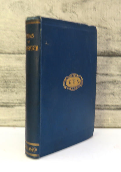 Poems of Wordsworth Chosen and Edited By Matthew Arnold 1898 book front cover