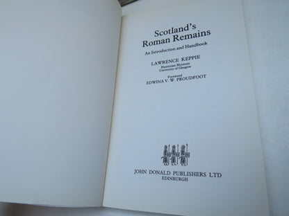 Scotland's Roman Remains By Lawrence Keppie 1990 book image 4