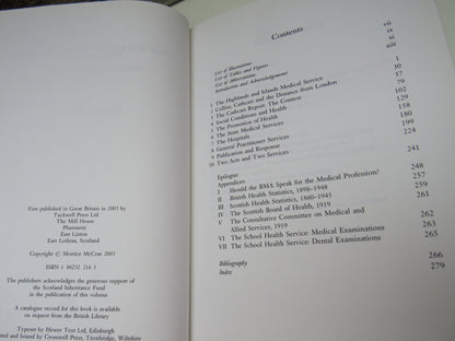 The National Health Service In Scotland Origins and Ideals 1900-1950 By Morrice McCrae 2003 (Vintage book image 5