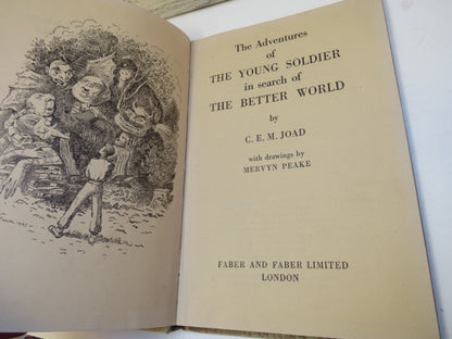 The Adventures of The Young Solider In Search of The Better World By C. E. M. Joad With Drawings By  book image 3
