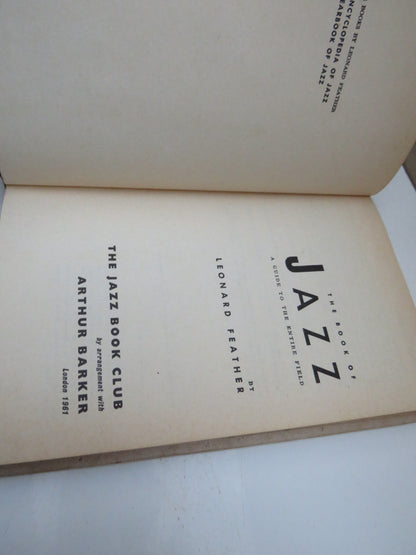The Book of Jazz A Guide To The Entire Field By Leonard Feather 1961 book image 3
