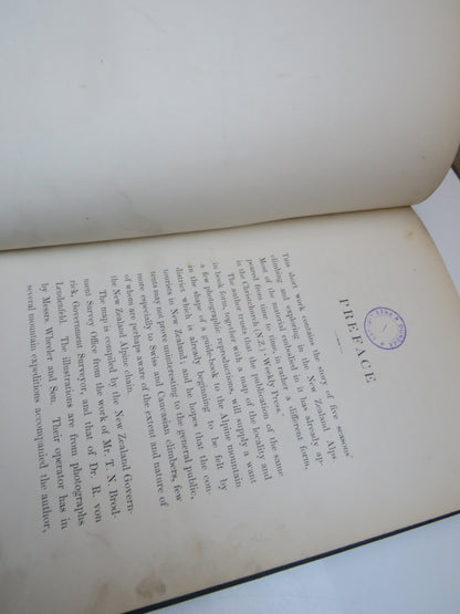 With Axe and Rope in The New Zealand Alps by George Edward Mannering, 1891 book image 6