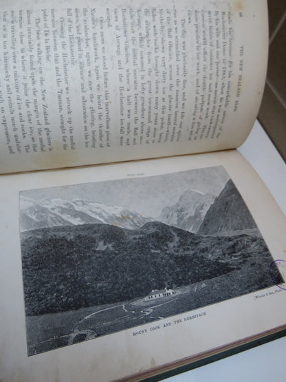 With Axe and Rope in The New Zealand Alps by George Edward Mannering, 1891 book image 7