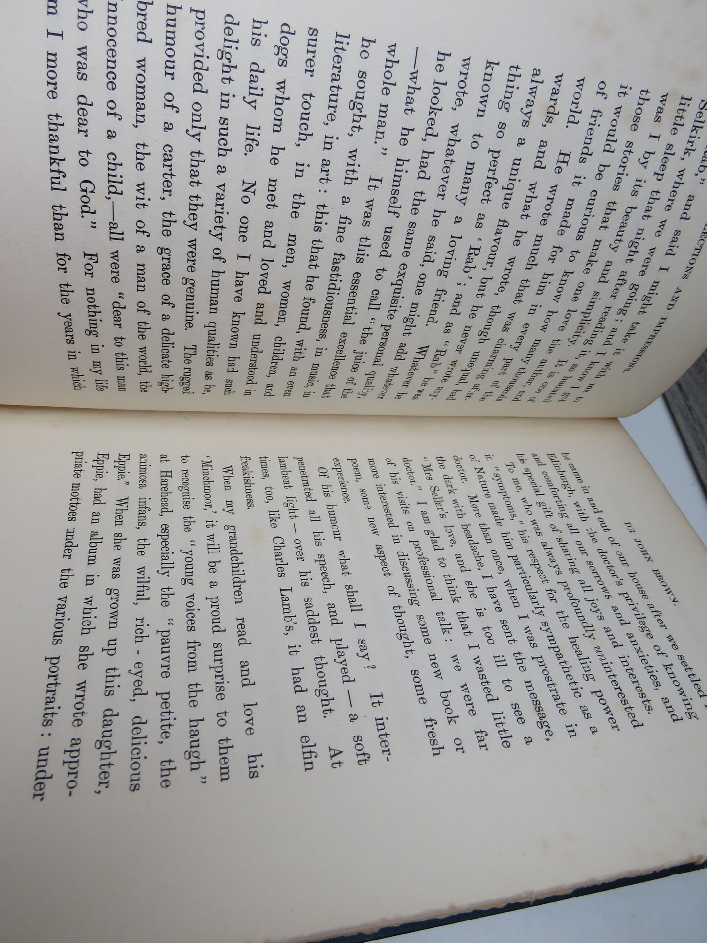 Recollections and Impressions By E. M. Sellar 1907