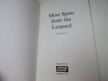 More Spots From The Leopard By Fenton Wyness 1973 book image 4