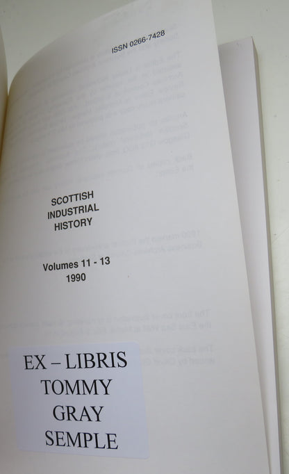 Scottish Industrial History Volumes 11-13 1990 book image 3