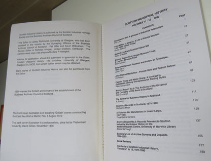 Scottish Industrial History Volumes 11-13 1990 book image 4