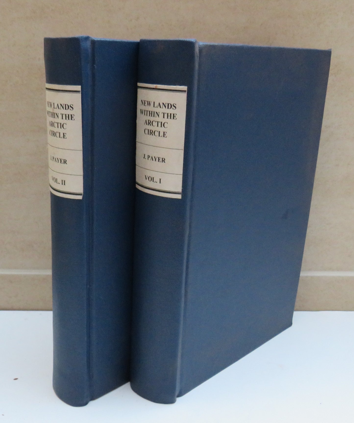 New Lands Within the Artic Circle, Narratives of the Discoveries of the Austrian Ship "Tegetthoff" in the Years 1872-1874 by Julius Payer, 1876, Two Volumes