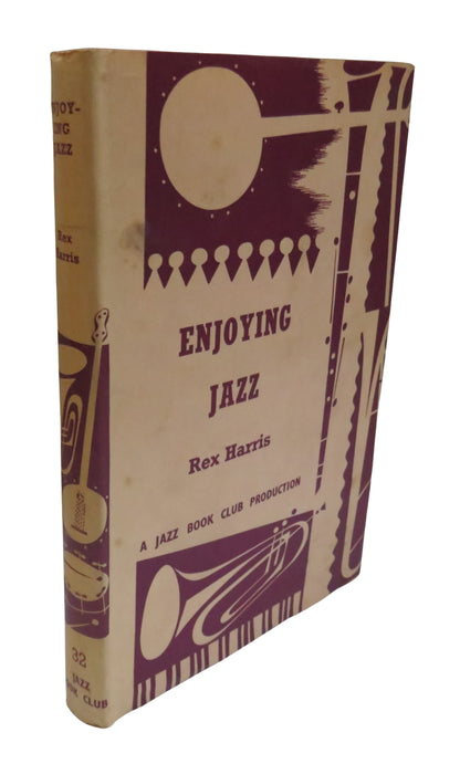 Enjoying Jazz by Rex Harris 1961 book front cover