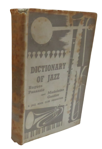 Dictionary of Jazz by Hugues Panassie and Madeleine Gautier 1959 book front cover