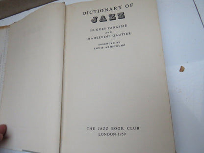 Dictionary of Jazz by Hugues Panassie and Madeleine Gautier 1959 book image 3
