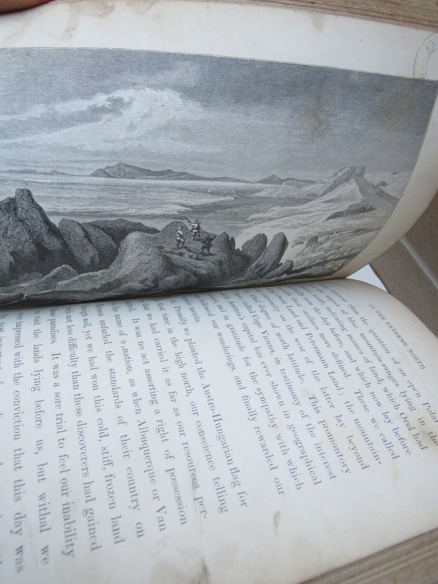 New Lands Within the Artic Circle, Narratives of the Discoveries of the Austrian Ship "Tegetthoff" in the Years 1872-1874 by Julius Payer, 1876, Two Volumes