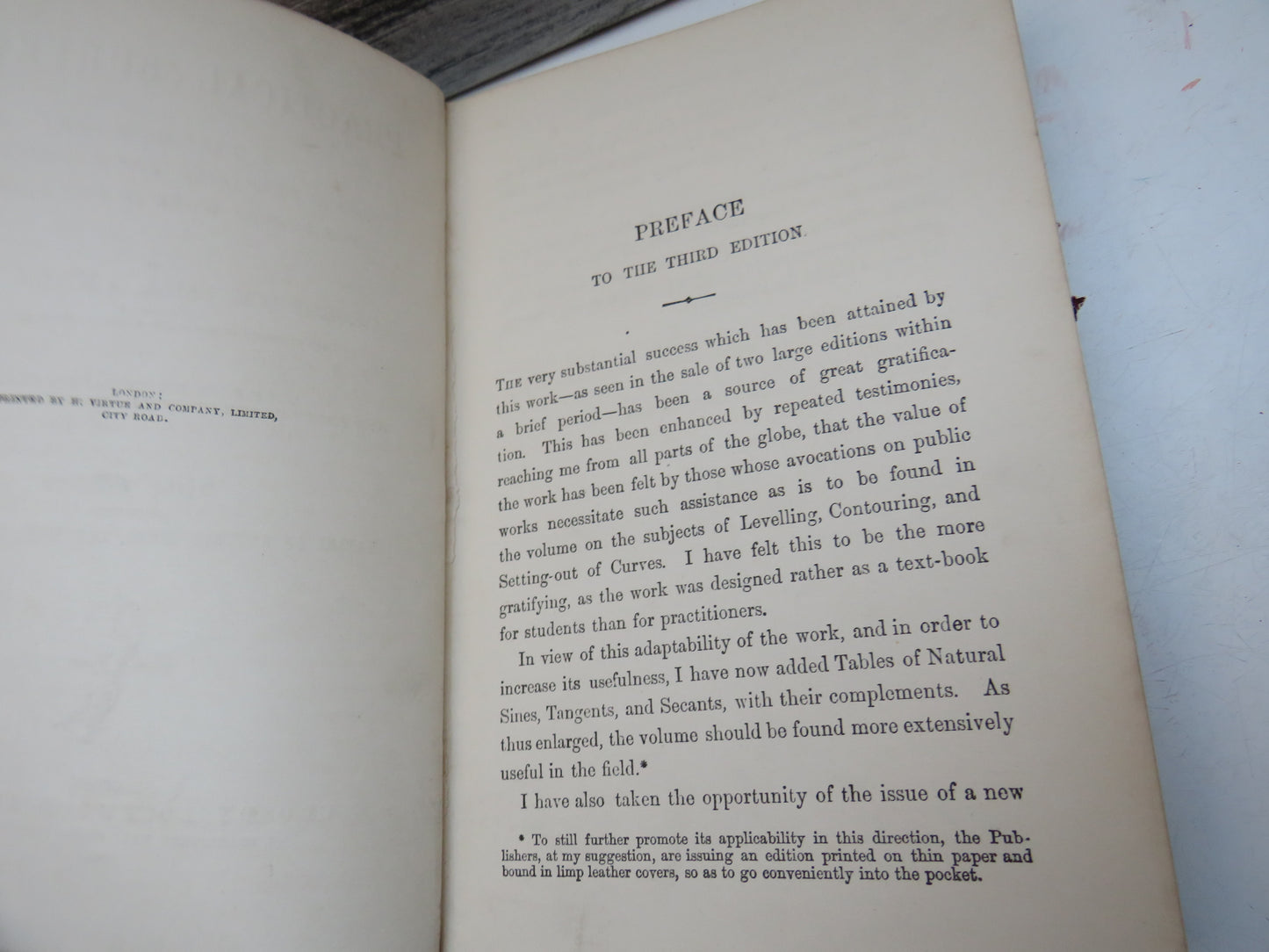 Practical Surveying A Text-Book For Students, Preparing For Examinations Or For Survey Work In The Colonies By George WM. Usill 1900