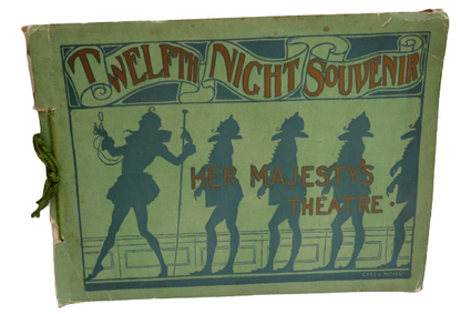 Twelfth Night Souvenir Of Shakespeare's Comedy Her Majesty's Theatre 1901 book front cover