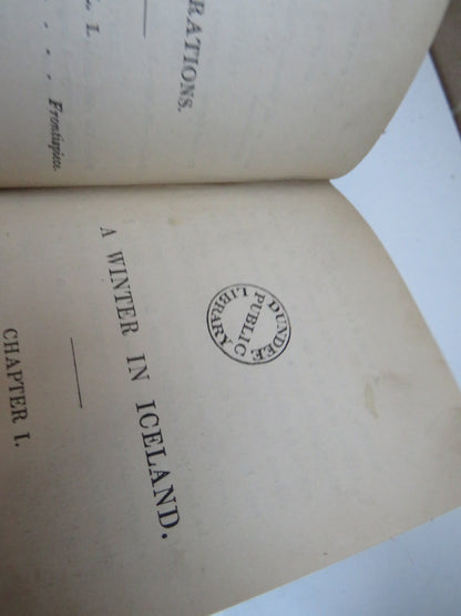 A Winter in Iceland and Lapland by The Hon Arthur Dillon, Two Volumes, 1840 book image 11
