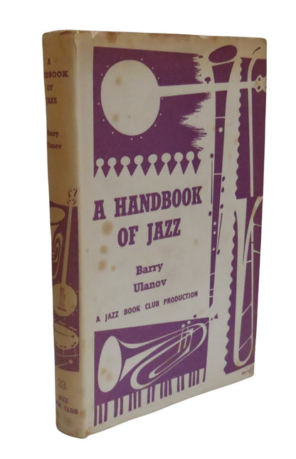 A Handbook of Jazz By Barry Ulanov 1960 The Jazz Book Club book front cover