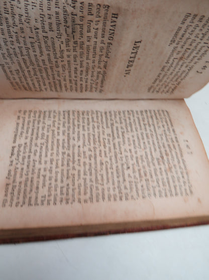 An Apology For The Bible In A Series of Letters Addressed To Thomas Paine By R. Watson 1819 book image 5