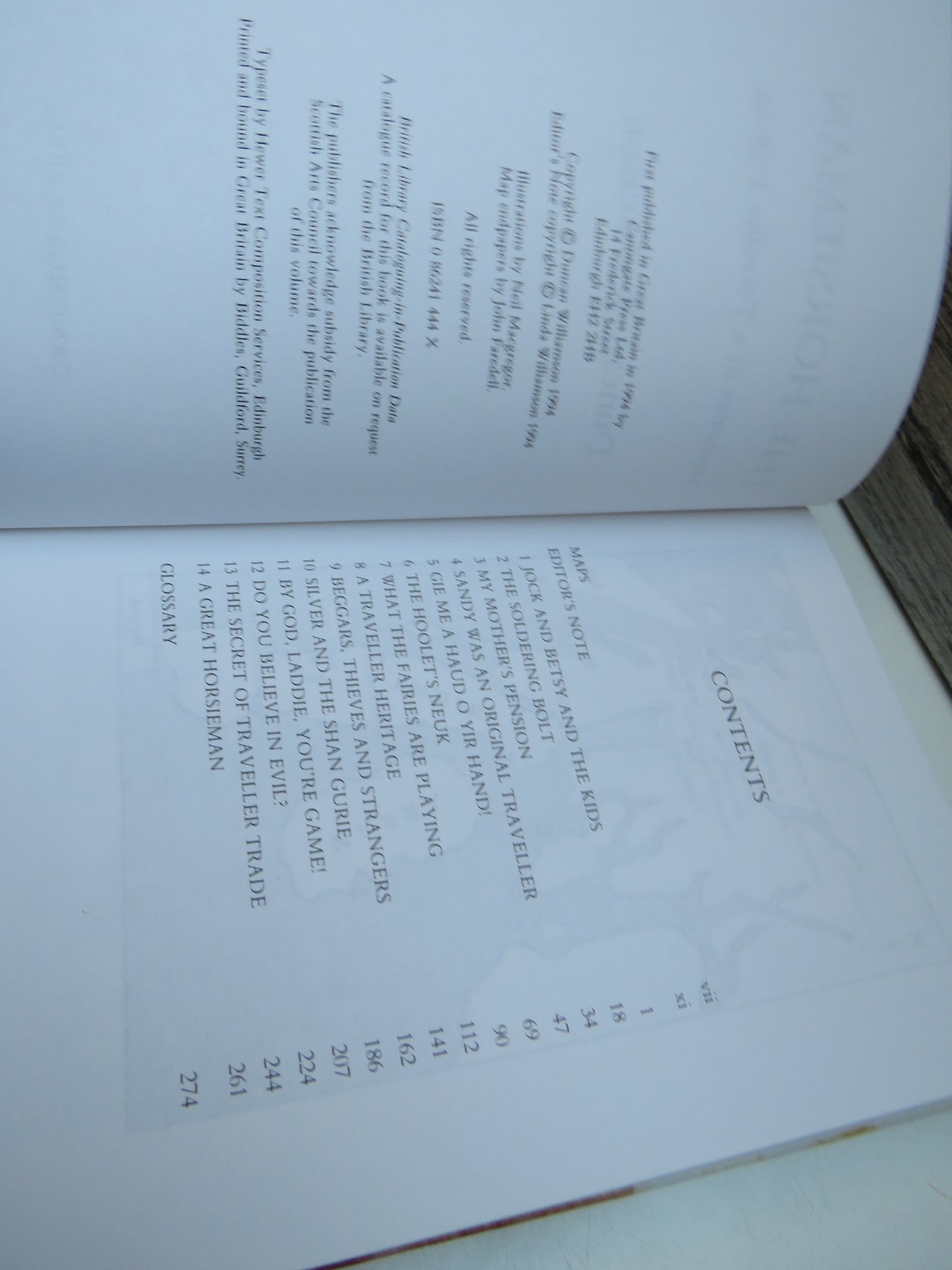 The Horsieman Memories of a Traveller 1928-1958 By Duncan Williamson 1994