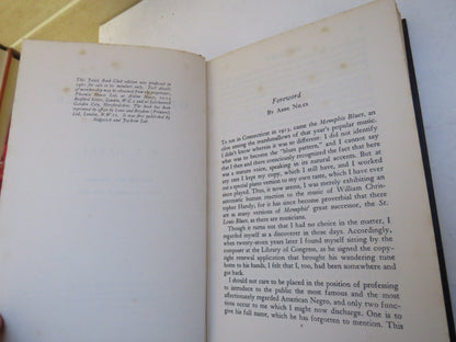 Father Of The Blues An Autobiography By W. C. Handy 1961 The Jazz Book Club book image 4