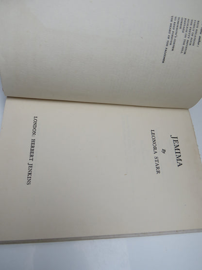 Jemima By Leonora Starr 1954 book image 4