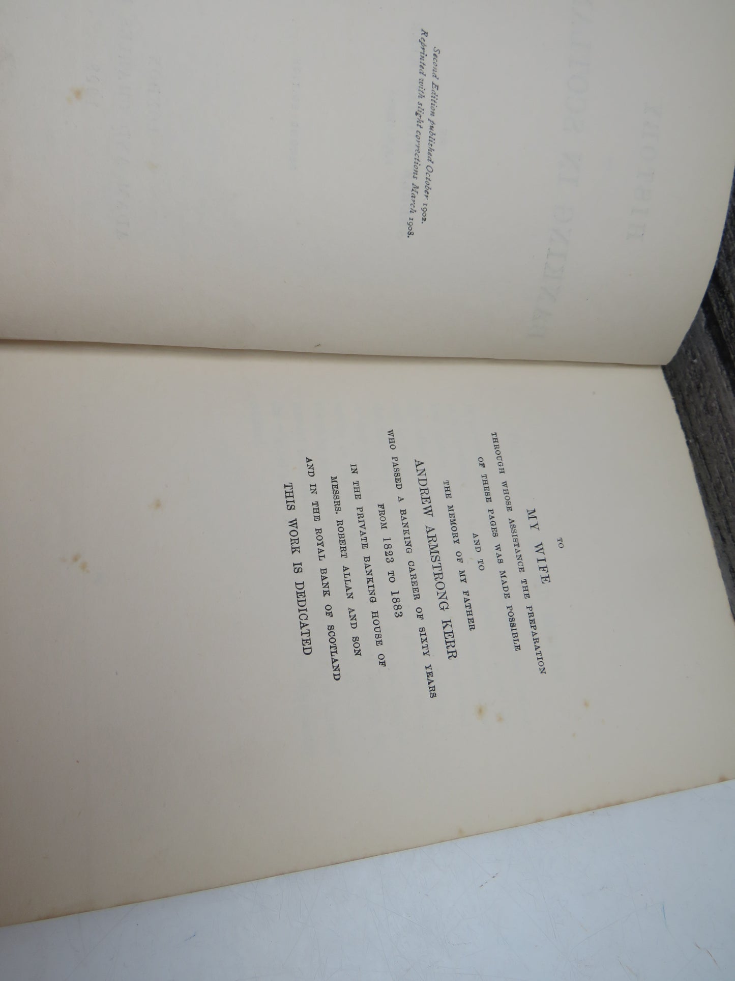 History of Banking In Scotland By Andrew William Kerr 1908
