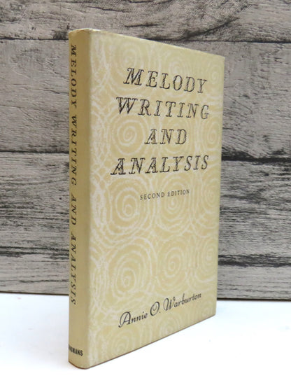 Melody Writing and Analysis By Annie O. Warburton 1965 book front cover