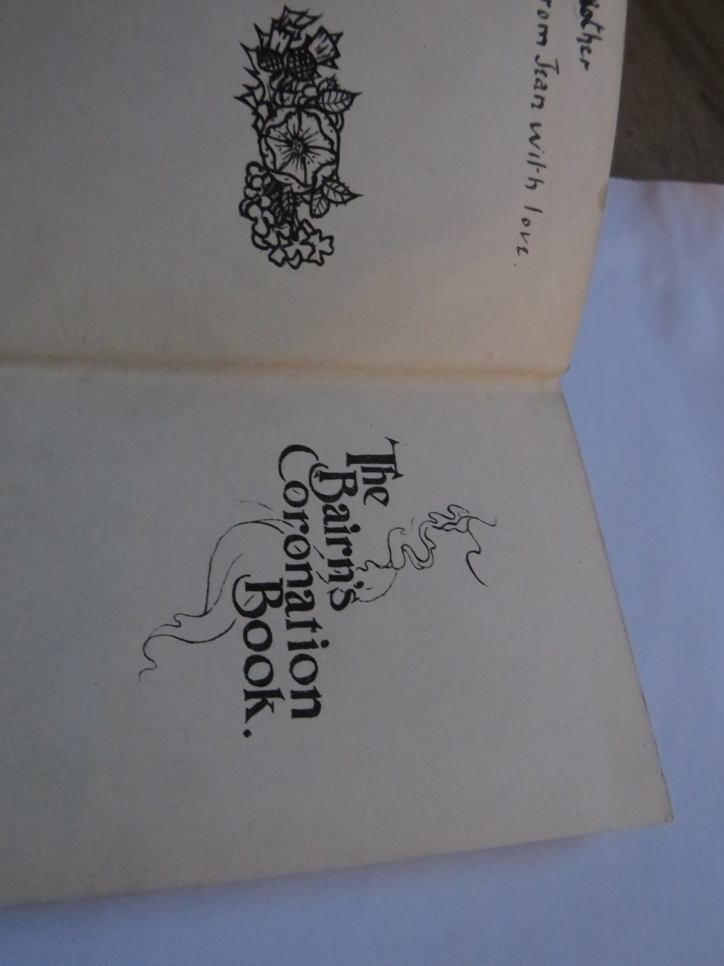 The Bairn's Coronation Book Written By Clare Bridgman