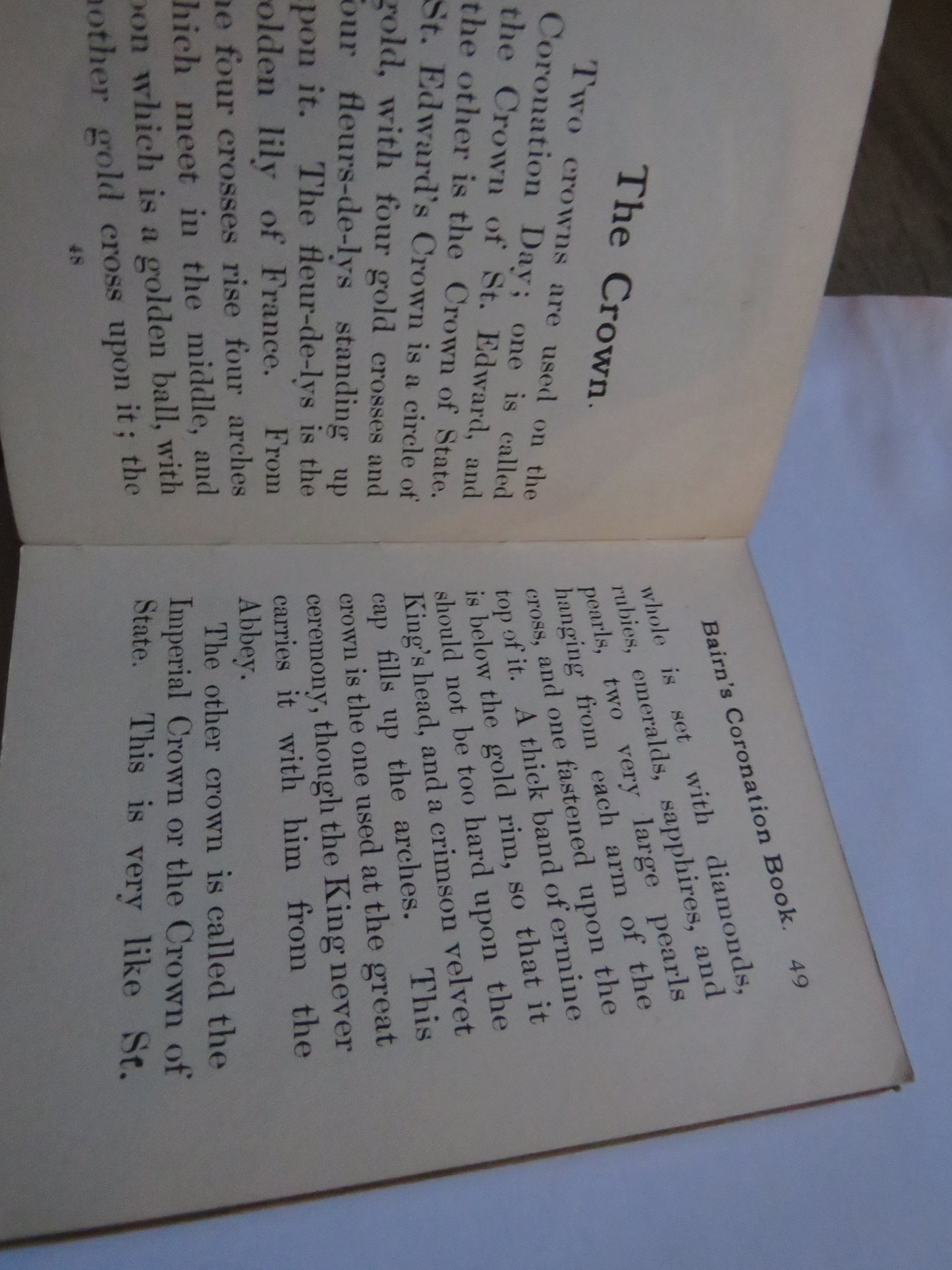 The Bairn's Coronation Book Written By Clare Bridgman
