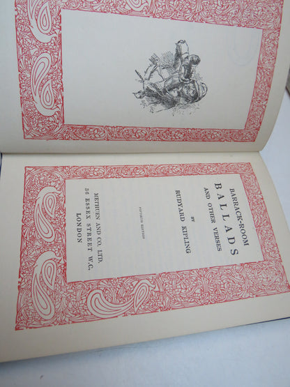 Barrack-Room Ballads and Other Verses By Rudyard Kipling 1918 book image 3