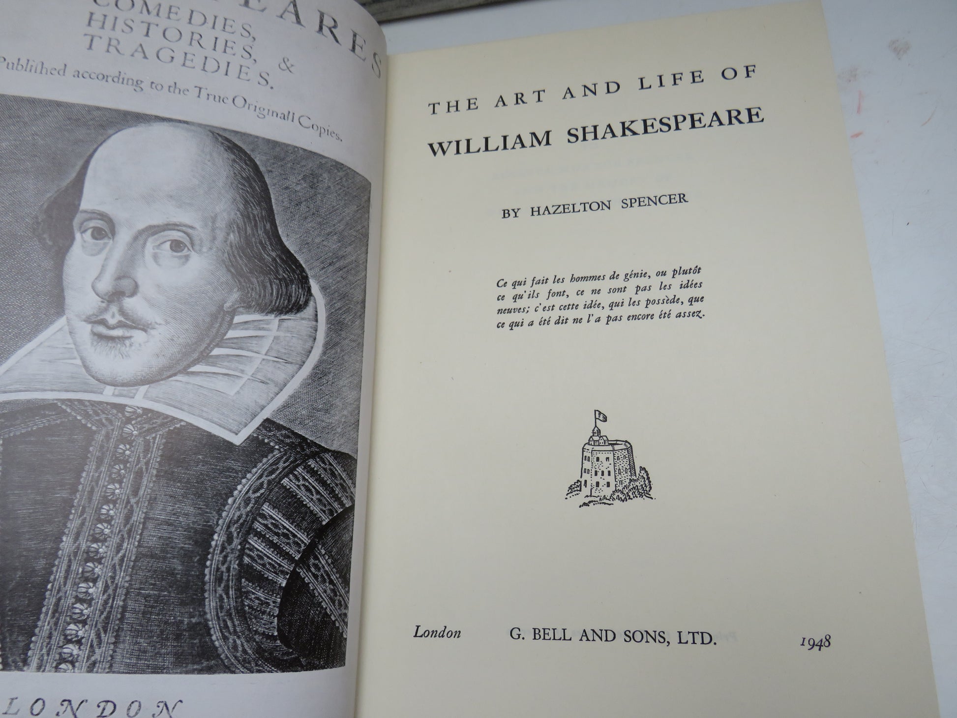The Art and Life of William Shakespeare By Hazelton Spencer book image 4