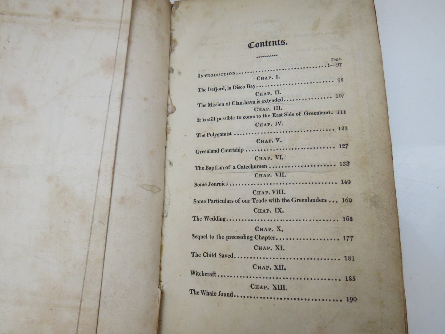 Greenland:  Being From Extracts From A Journal Kept In That Country In The Years 1770 to 1778 by Hans Egede Saabye, 1818