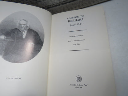 A Mission to Bokhara by Joseph Wolff, 1969 book image 3