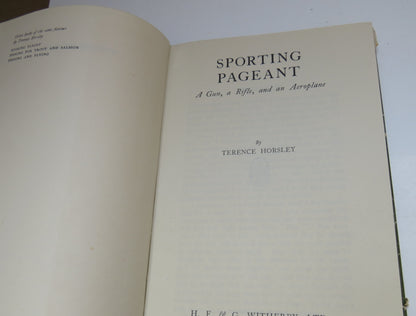 Sporting Pageant A Gun, A Rifle, and an Aeroplane By Terence Horsley 1947 1st Edition book image 4
