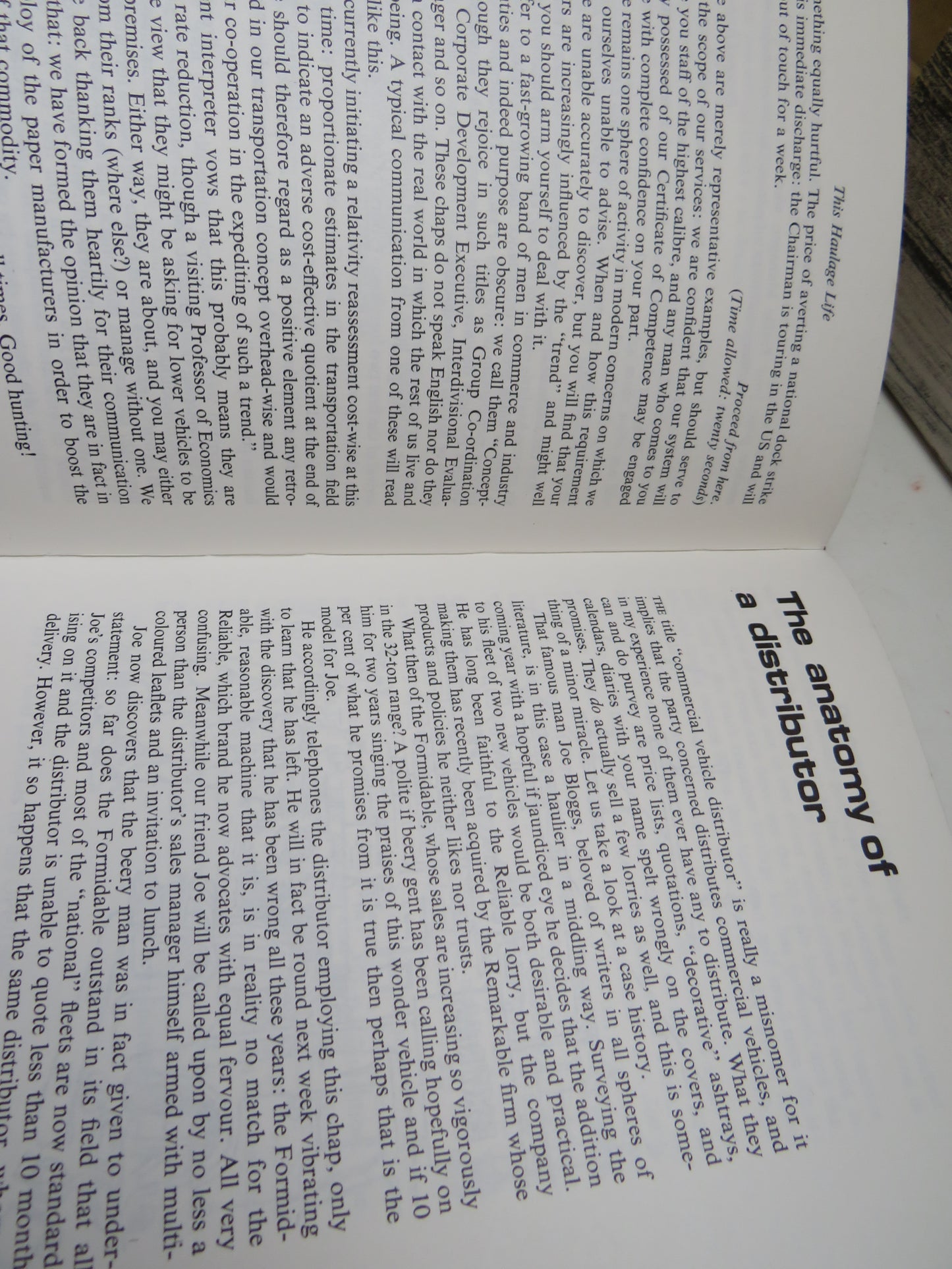 This Haulage Life An Anthology of Awful Thoughts By Michael Keogh 1974 book image 5