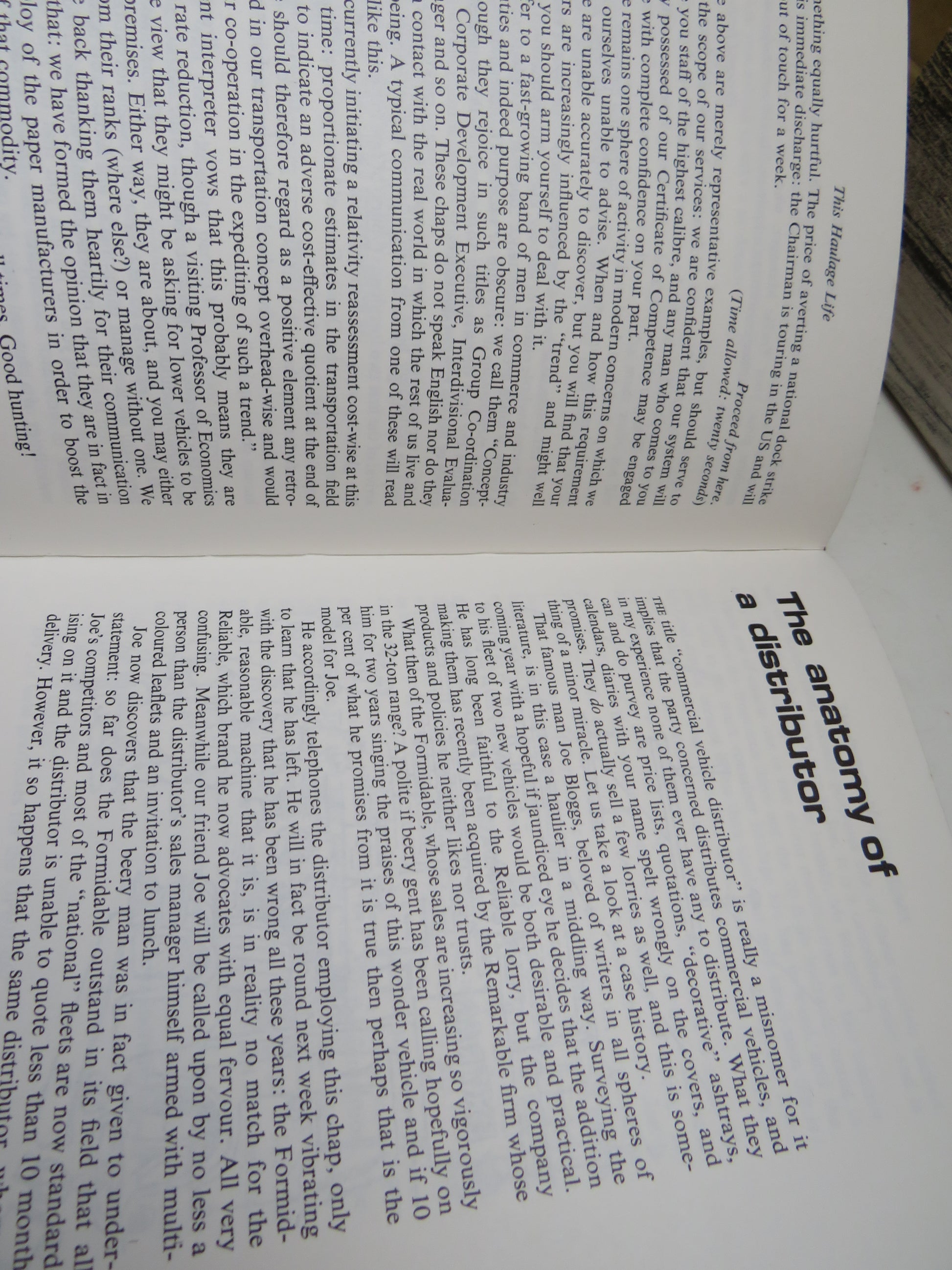 This Haulage Life An Anthology of Awful Thoughts By Michael Keogh 1974 book image 5