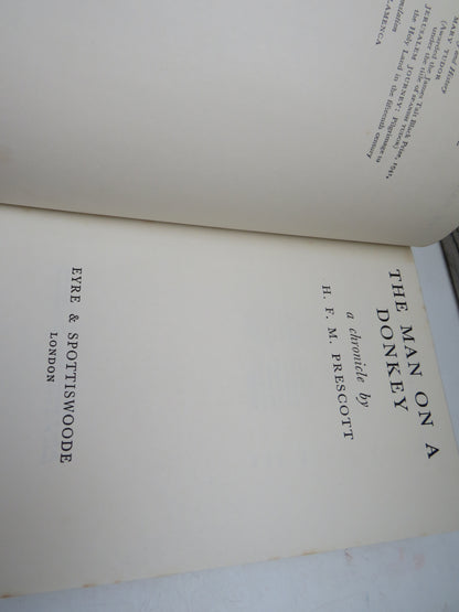 The Man On A Donkey A Chronicle By H. F. M. Prescott 1954 book image 3