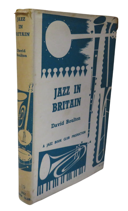 Jazz In Britain By David Boulton 1959 The Jazz Book Club book front cover