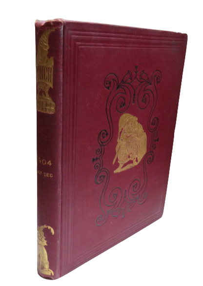 Punch, or the London Charivari, Vol CXXVII July - December, 1904 book front cover