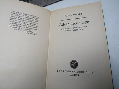 Adventurer's Eye, The Autobiography of the Everest Film-Man by Tom Stobart, 1958 book image 3