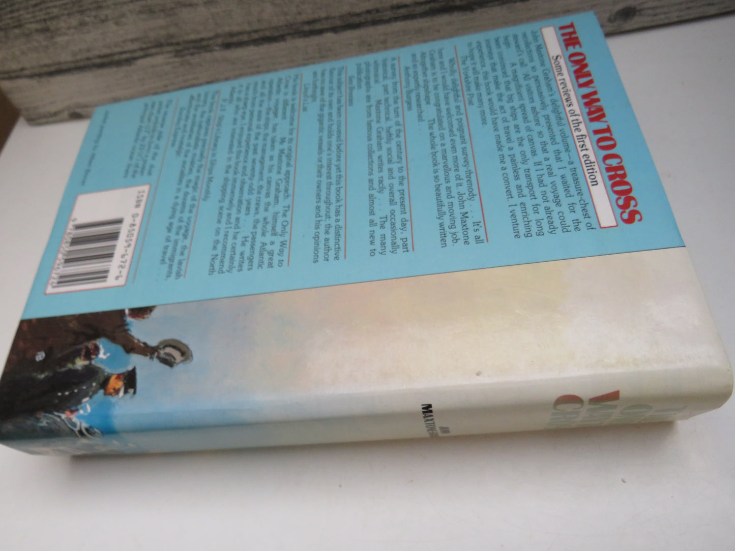 The Only Way To Cross By John Maxtone-Graham 1983 book image 2