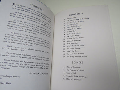The Market Inn and Other Poems By Frank Hendry 1984 book image 3