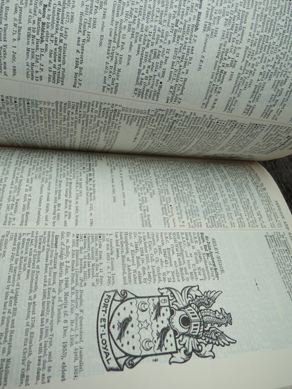 Burke's Genealogical and Heraldic History of the Peerage Baronetage and Knightage 1963 book image 8