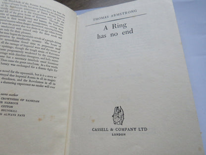 A Ring Has No End By Thomas Armstrong 1958 1st Edition book image 2