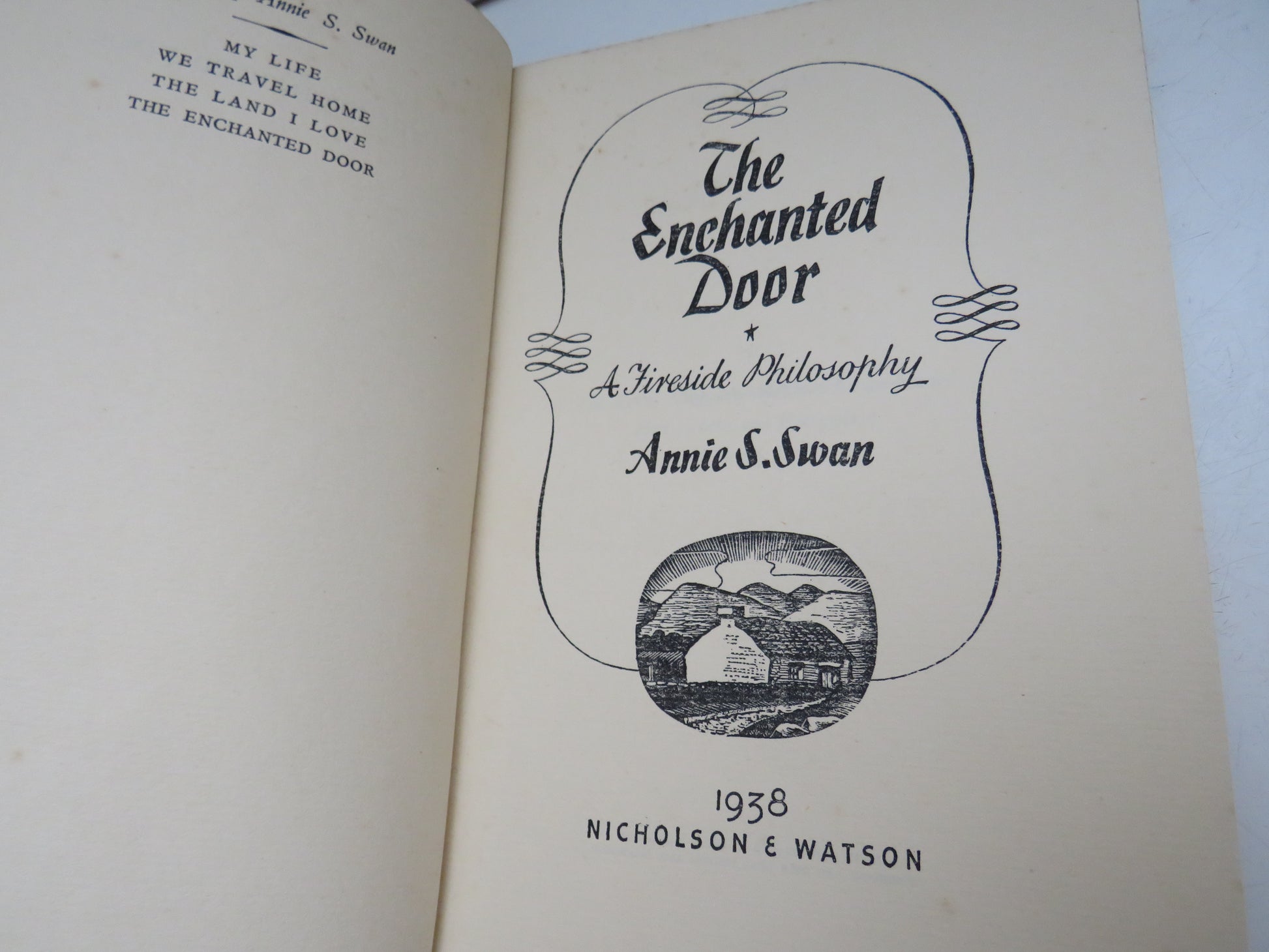 The Enchanted Door A Fireside Philosophy By Annie S. Swan 1938 book image 5