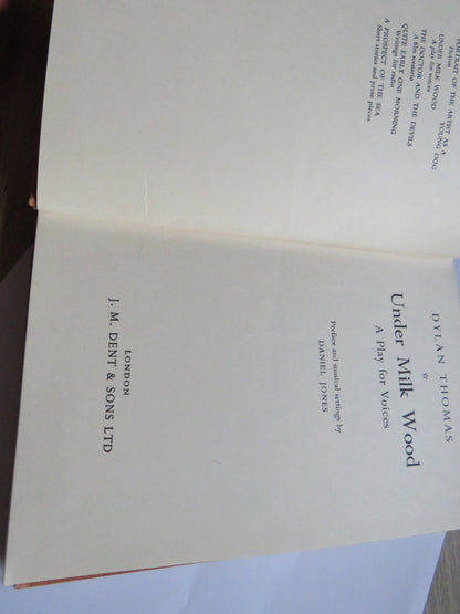 Under Milk Wood A Play For Voices By Dylan Thomas 1954 book image 4